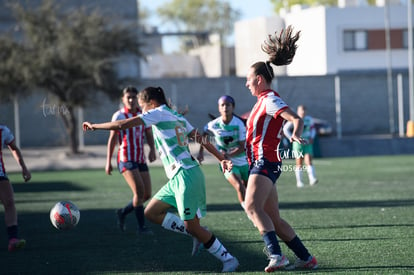 Sophia Garcia, Aylin Salais | Santos vs Chivas femenil sub 19