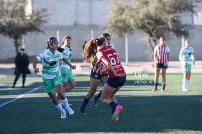 Angelyn Barrera, Nadia Jiménez | Santos vs Chivas femenil sub 19