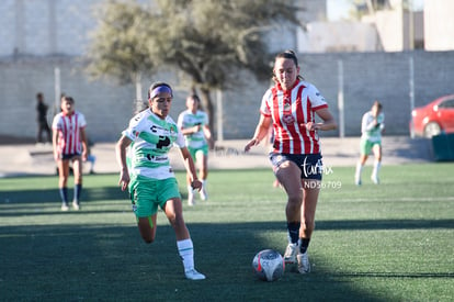 Sophia Garcia, Nadia Jiménez | Santos vs Chivas femenil sub 19