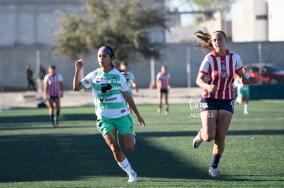 Sophia Garcia, Nadia Jiménez | Santos vs Chivas femenil sub 19