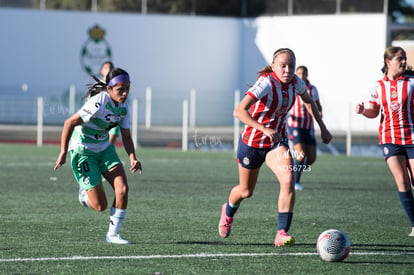 Angelyn Barrera, Nadia Jiménez | Santos vs Chivas femenil sub 19