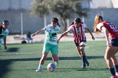 Citlali Luna, Tania Baca | Santos vs Chivas femenil sub 19