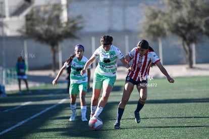 Citlali Luna, Tania Baca | Santos vs Chivas femenil sub 19