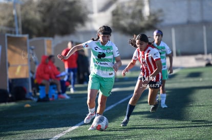 Citlali Luna, Tania Baca | Santos vs Chivas femenil sub 19