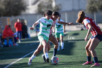 Citlali Luna, Tania Baca | Santos vs Chivas femenil sub 19