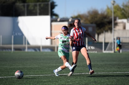 Sophia Garcia, Nadia Jiménez | Santos vs Chivas femenil sub 19