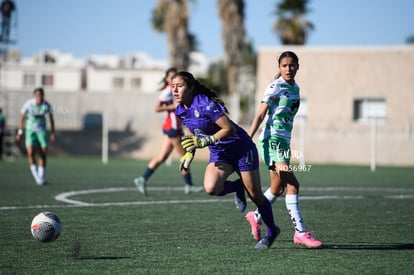 Dayra Bustos, Aylin Salais | Santos vs Chivas femenil sub 19