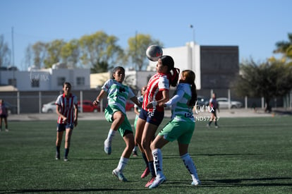 Perla Ramírez, Ariana Navarro, Ailin Serna | Santos vs Chivas femenil sub 19