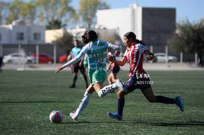 Audrey Vélez, Valeria Alvarado | Santos vs Chivas femenil sub 19