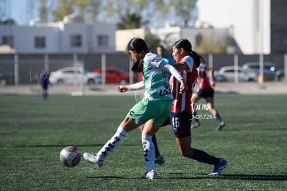 Audrey Vélez, Valeria Alvarado | Santos vs Chivas femenil sub 19