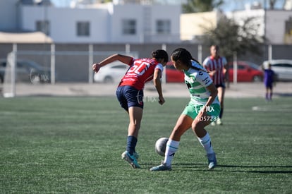 Hiromi Alaniz, Cynthia González | Santos vs Chivas femenil sub 19