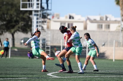 Mereli Zapata, Joanna Aguilera, Ariana Navarro | Santos vs Chivas femenil sub 19