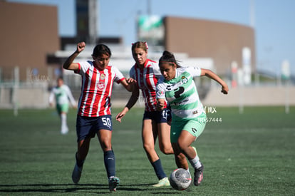 Athziri Alonso, Paulina Peña | Santos vs Chivas femenil sub 19