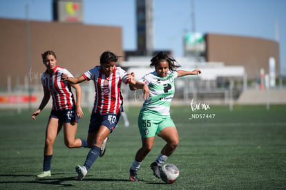 Athziri Alonso, Paulina Peña | Santos vs Chivas femenil sub 19