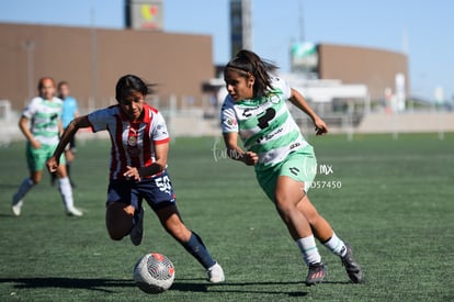 Athziri Alonso, Paulina Peña | Santos vs Chivas femenil sub 19