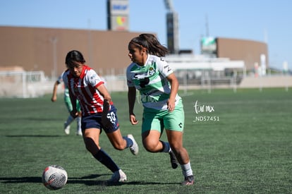 Athziri Alonso, Paulina Peña | Santos vs Chivas femenil sub 19