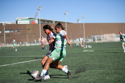 Athziri Alonso, Paulina Peña | Santos vs Chivas femenil sub 19