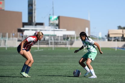 Leslye Hernández, Ailin Serna | Santos vs Chivas femenil sub 19