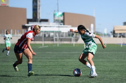 Leslye Hernández, Ailin Serna | Santos vs Chivas femenil sub 19