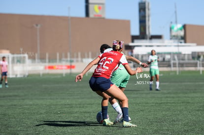 Leslye Hernández, Ailin Serna | Santos vs Chivas femenil sub 19