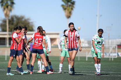 Camila Zamora, Estefanía Cisneros | Santos vs Chivas femenil sub 19