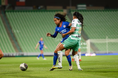 Arlett Tovar, Ivonne Gutiérrez | Santos vs Cruz Azul femenil