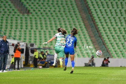 Ivonne Gutiérrez, Alexxandra Ramírez | Santos vs Cruz Azul femenil