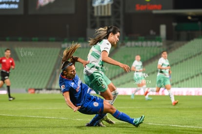 Ana García, Alexxandra Ramírez | Santos vs Cruz Azul femenil