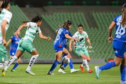 Arlett Tovar, Daniela García, Renata Huerta | Santos vs Cruz Azul femenil