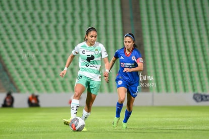 Michel Ruiz, Dalia Molina | Santos vs Cruz Azul femenil