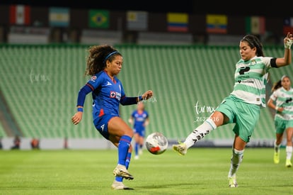 Ivonne Gutiérrez, Alexxandra Ramírez | Santos vs Cruz Azul femenil