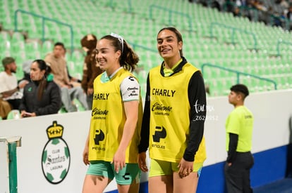 Luisa De Alba, Karol Contreras | Santos vs Cruz Azul femenil