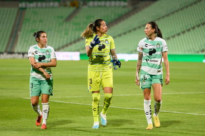 Gabriela Herrera, Sofía García, Daniela García | Santos vs Cruz Azul femenil