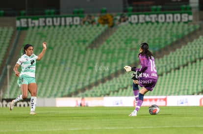 Juelle Love, Jennifer Amaro | Santos vs Cruz Azul femenil