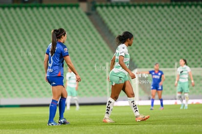 Juelle Love, María Yokoyama | Santos vs Cruz Azul femenil