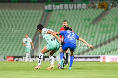 Juelle Love, Ximena Rios | Santos vs Cruz Azul femenil