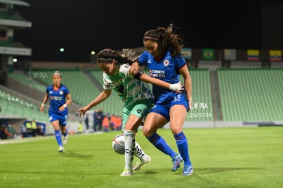 María Yokoyama, Alexxandra Ramírez | Santos vs Cruz Azul femenil