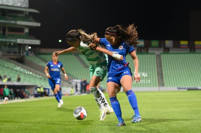 María Yokoyama, Alexxandra Ramírez | Santos vs Cruz Azul femenil