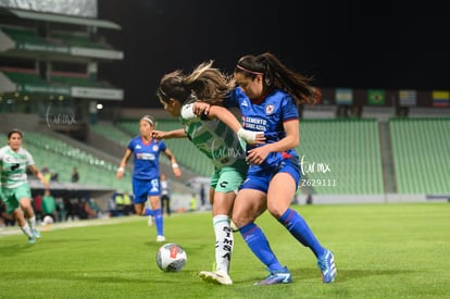 María Yokoyama, Alexxandra Ramírez | Santos vs Cruz Azul femenil