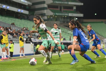 María Yokoyama, Alexxandra Ramírez | Santos vs Cruz Azul femenil