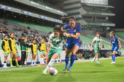 María Yokoyama, Alexxandra Ramírez | Santos vs Cruz Azul femenil