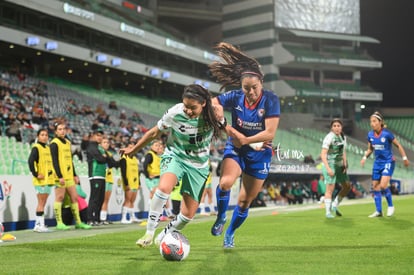 María Yokoyama, Alexxandra Ramírez | Santos vs Cruz Azul femenil