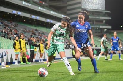 María Yokoyama, Alexxandra Ramírez | Santos vs Cruz Azul femenil