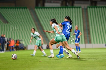 Lia Romero, Ximena Rios | Santos vs Cruz Azul femenil