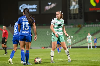 María Yokoyama, Luisa De Alba | Santos vs Cruz Azul femenil