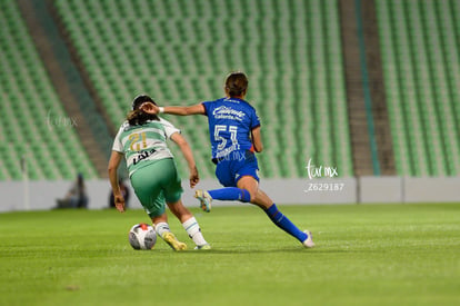 Ashley Domínguez, Judith Félix | Santos vs Cruz Azul femenil