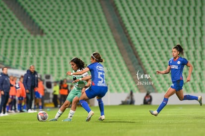 Ashley Domínguez, Judith Félix | Santos vs Cruz Azul femenil