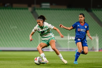 Lia Romero, Ximena Rios | Santos vs Cruz Azul femenil