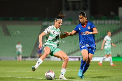 Ximena Rios, Lia Romero | Santos vs Cruz Azul femenil