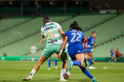 Ximena Rios, Lia Romero | Santos vs Cruz Azul femenil